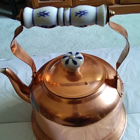 Copper plated Kettle - Picture 6 of 15